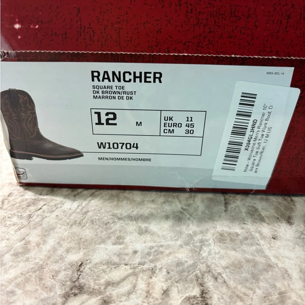 Wolverine Rancher Work Boots - Picture 8 of 10
